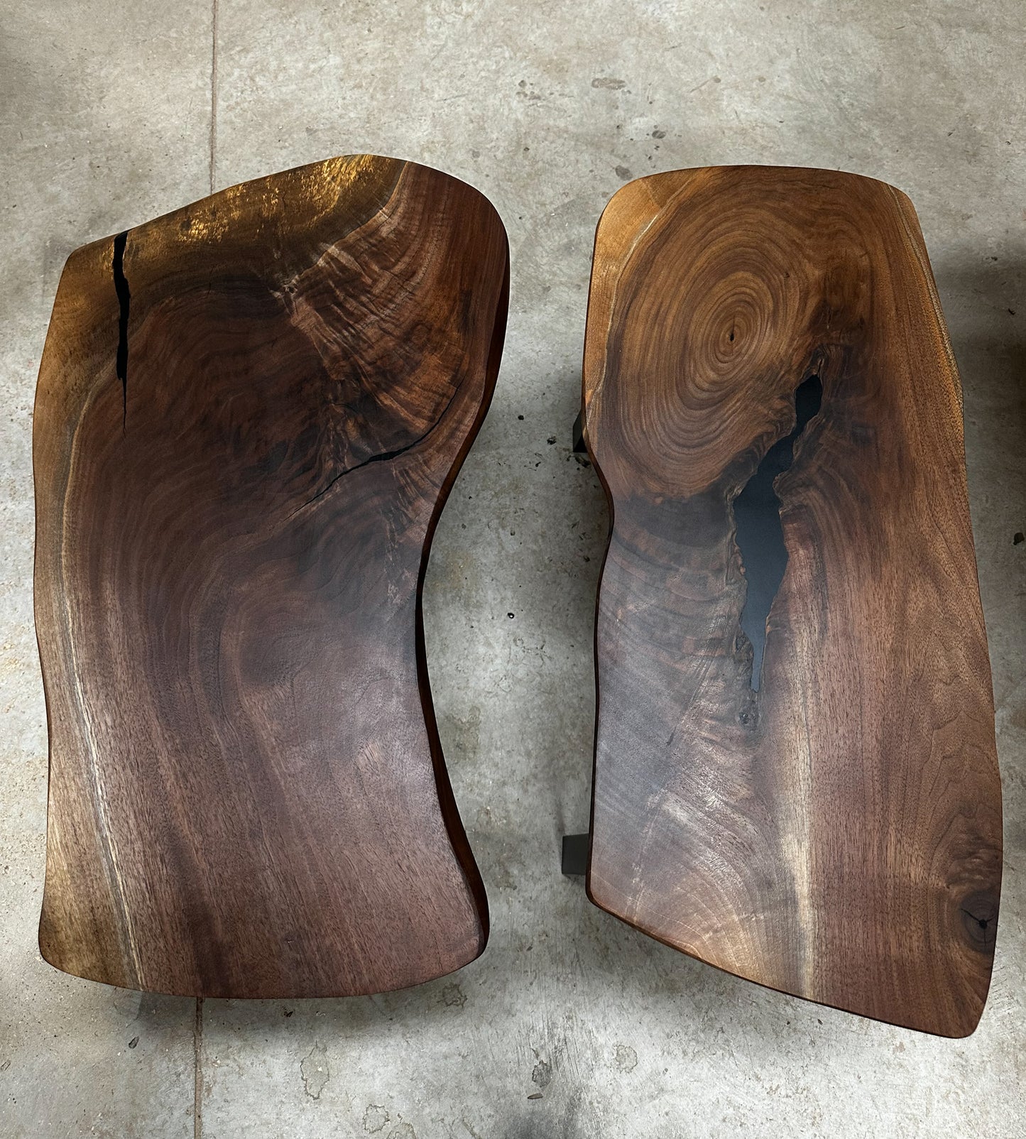 Black Walnut End Tables