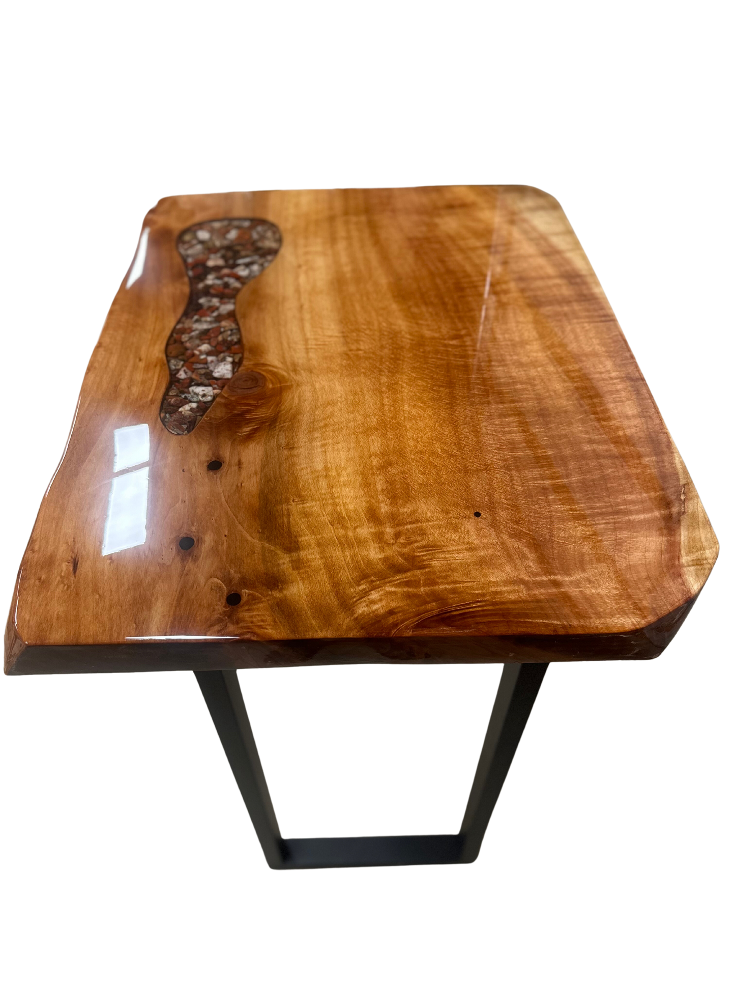 Redwood Live Edge Tall Table